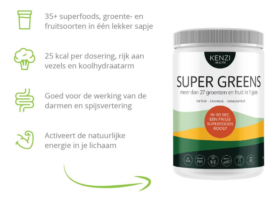 kenzi supergreens groentepoeder