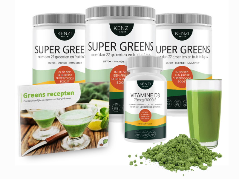 Kenzi supergreens 3-pack aanbieding