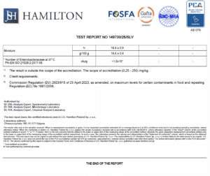 This Lab report show that Shilajit was tested and passed all requirements