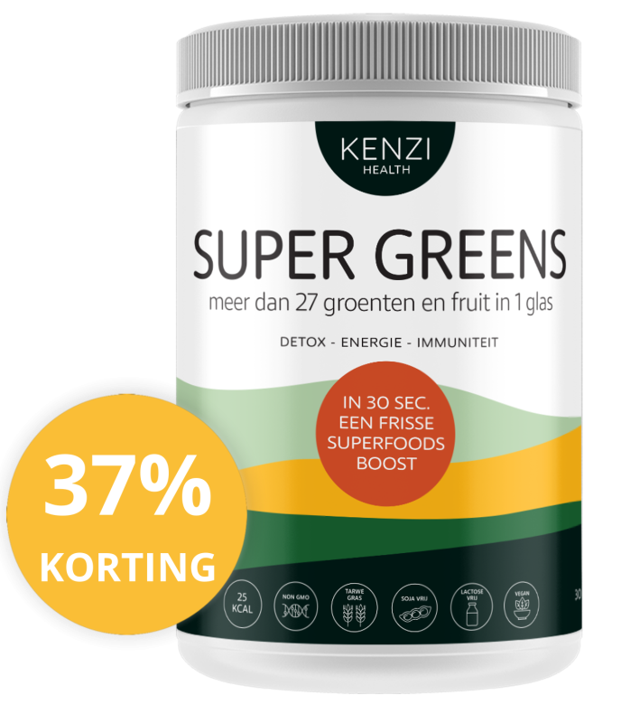 Kenzi Super Greens korting aanbieding