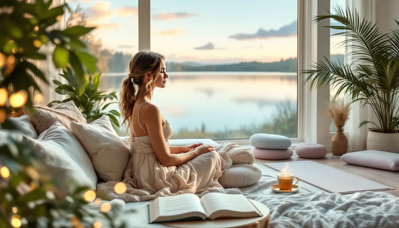 Praktische tips om cortisol te verlagen, zoals gezonde voeding en beweging.